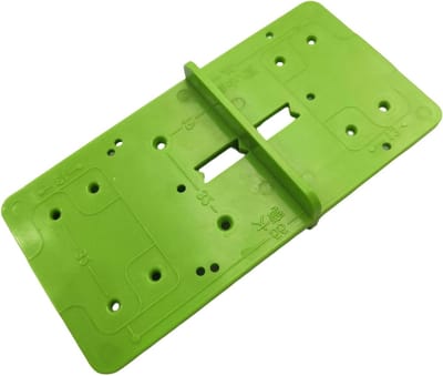 Dailygoods- Scharniermal 35 mm - Precisie verborgen sjabloon - Kastdeur scharnier mal - Houtbewerking installatie - Lichtgewicht en compact - Gereedschapsloze omschakeling - Boormal
