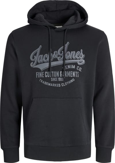 JACK&JONES - JJEADRIAN LOGO SWEAT HOOD SMU - Heren - Sweaters