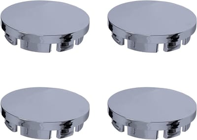 Set van 4 Zwarte Wielen Center Caps voor Voorkant en Achterkant, Vervangende Accessoires met 56mm Buitendiameter voor Auto's en Voertuigen