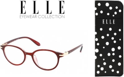 Leesbril Elle Eyewear EL15932 rood +1.00