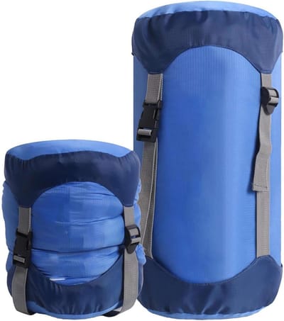 Compressietas - Opbergzak - Ruimte Besparen - Waterdicht en Scheurbestendig - 15 Liter - Blauw