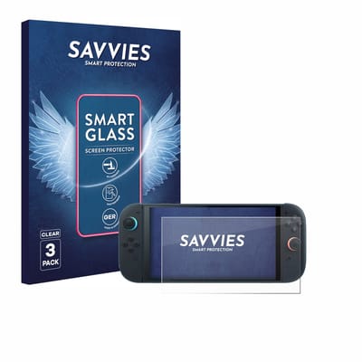 3 Stuks Savvies Screenprotector - geschikt voor Nintendo Switch 2 - beschermfolie glas transparant