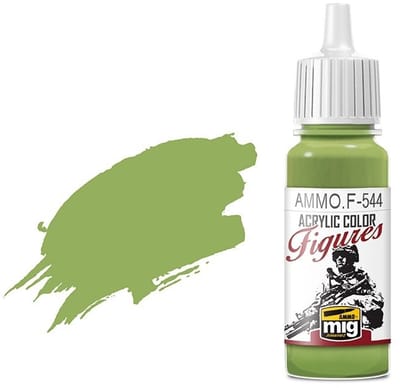 AMMO by Mig Jimenez Hobbyverf Acrylverf - MIG F544 Figure Paints - Pacific Green - Acryl - 17ml Verf flesje - 17 ml