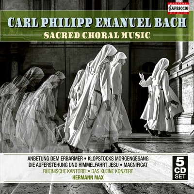 Rheinische Kantorei, Das Kleine Konzert, Hermann Max - C.P.E. Bach: Sacred Choral Music (5 CD)