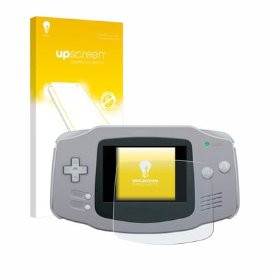 upscreen - Screenprotector voor Nintendo Gameboy Advance GBA - Folie Beschermfolie anti glare matte