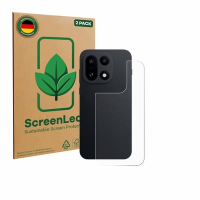 2 Stuks Screenprotector voor OnePlus 15 (Achterkant) - Hoogwaardige Beschermfolie transparant