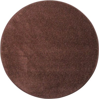 Karpet Banton - bruin - 80 cm Rond