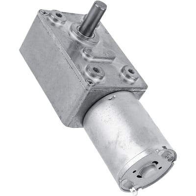 Omkeerbare Wormwielmotor met Hoog Koppel DC 12V Reductiemotor CW CCW Type 2
