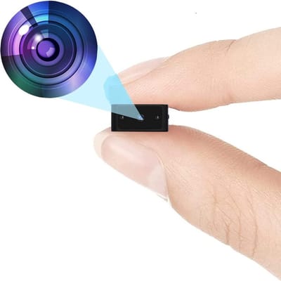Spy Camera 1080P FHD mini-camera met nachtzicht bewegingsdetectie lusopname plug and play geheime camera-nanny-camera met audio voor babyfoons thuis (geen wifi nodig)