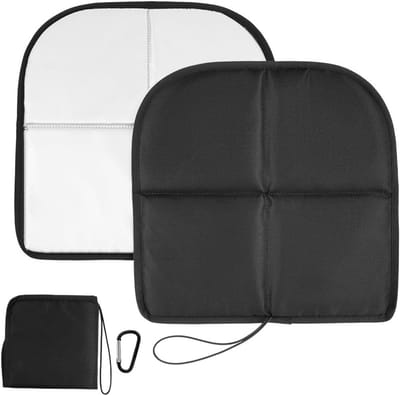 Vouwbaar Zitkussen 40cm x 40cm - Waterdicht en Draagbaar Kussen met Carabiner voor Buitenactiviteiten en Reizen, Ideaal voor Comfort en Ondersteuning