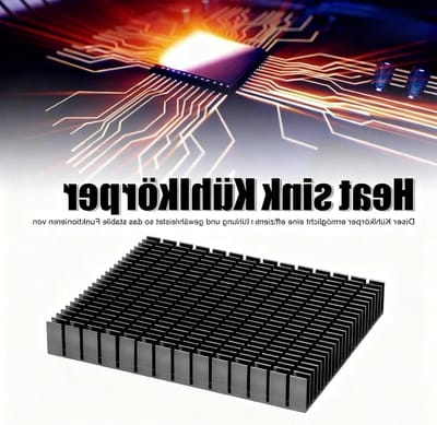Aluminium Koelprofiel - Koelblok Heatsink - Elektronica Koelen - Fijn Verdeelde Vinnen - 150x120x20mm - Zwart