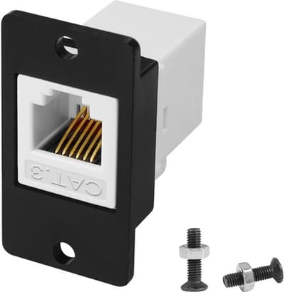 Panel adapter voor stabiliteit met Qianrenon Cat3 Rj12 6p6c