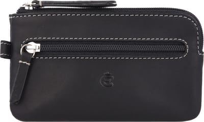 Esquire Dallas Sleuteletui Leer 12,5 cm - schwarz