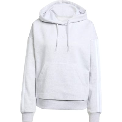 Adidas Essentials 3 Stripes Fleece Hoodie Wit M Vrouw
