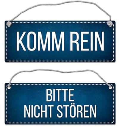 Opvouwbaar Do Not Disturb Bord met Koord - Verouderbaar en Decoratief