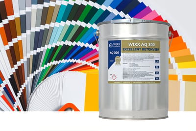 Wixx AQ 300 Excellent Betonverf - 10L - RAL 5017 | Verkeersblauw