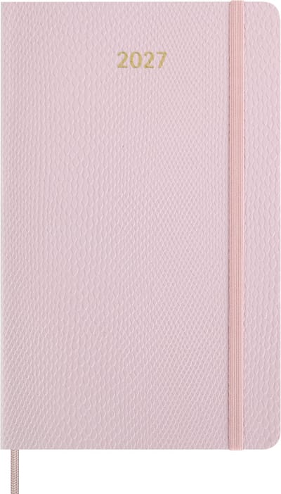 Moleskine 12 Maanden Agenda - 2027 - Precious & Ethical - Wekelijks - Large - Mamba - Roze