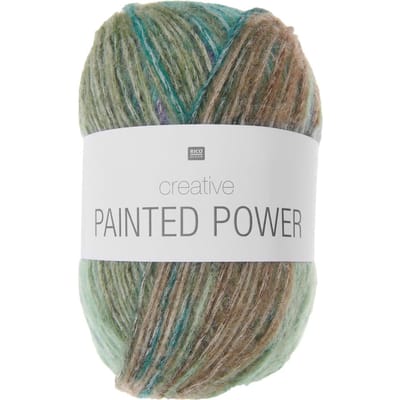 Rico Design Creative "Painted Power" - Aqua