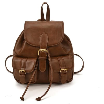 Sac à bandoulière simple, élégant et décontracté pour femmes en été, avec un sens de la sophistication marron