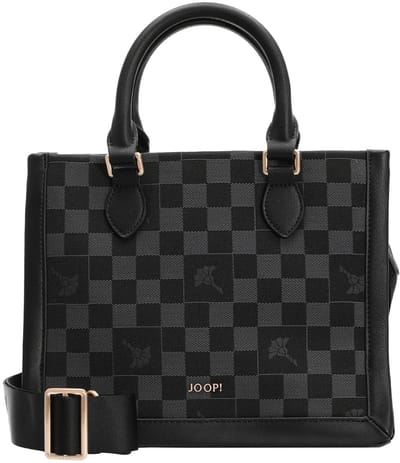 JOOP! handtas schoudertas Piazza Scacchi Aurelia Handbag Black zwart