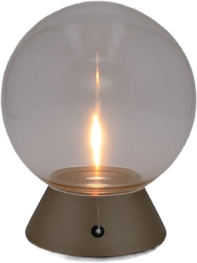Luxus Europe - Tafellamp Touch Nora Goud - Draadloze LED Tafellamp Binnen - USB-C Oplaadbaar - Touchbediening - Dimbaar - 3 Lichtkleuren