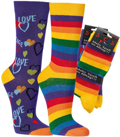 Sokken heren | sokken dames | maat 42-47 | grappige sokken | vrolijke sokken | happy socks printjes | thema "kleurrijk" | per 10 paar voordeelpakket!