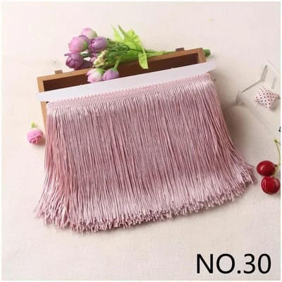 10M 10-30cm Meetee Franje Kwastjes Franjes voor Tassen Decoratieve Afwerkingen Franjes voor Gordijnen Kleding Kant Lint Stof Accessoires 10cm