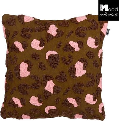 In The Mood Collection Megsi Sierkussen - L45 x B45 cm - Bruin