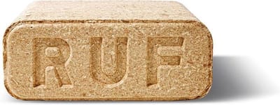 RUF Briketten - hout briketten - brandhout - hout briketten geperst - 20kg - 20 briketten