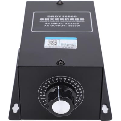 Motor Snelheidsregelaar Enkelfasige Ventilator Snelheden Instelbare Schakelaar DRDY10000 AC 220V