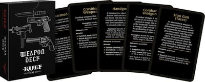 KULT: Divinity Lost - Weapon Deck - Roleplaying Game - Engelstalig - Helmgast