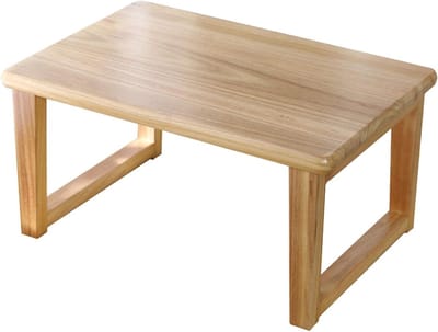 Houten bijzettafel - Banktafel salontafel - Woonkamer inrichting - Stabiele constructie - 80x50x30CM - Houtkleur