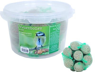 Vier seizoenen 28 mezenbollen - Winter vogelvoer/dierenvoer