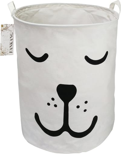 Opvouwbare Canvas Opbergmand voor Speelgoed en Kleding - Grote Opbergbak met Waterdichte Coating - Perfect voor Kinderen en Volwassenen