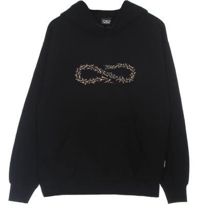 Lichtgewicht herensweatshirt met capuchon Thorn Logo Hoodie zwart