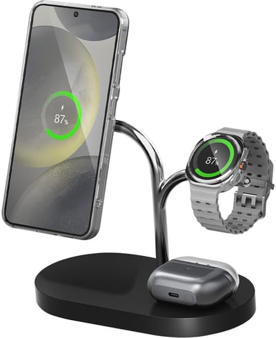 Samsung Draadloze Oplader - 3 in 1 - Zwart