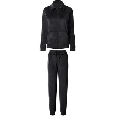 ESMARA Dames huispak (Zwart, XS (32/34))