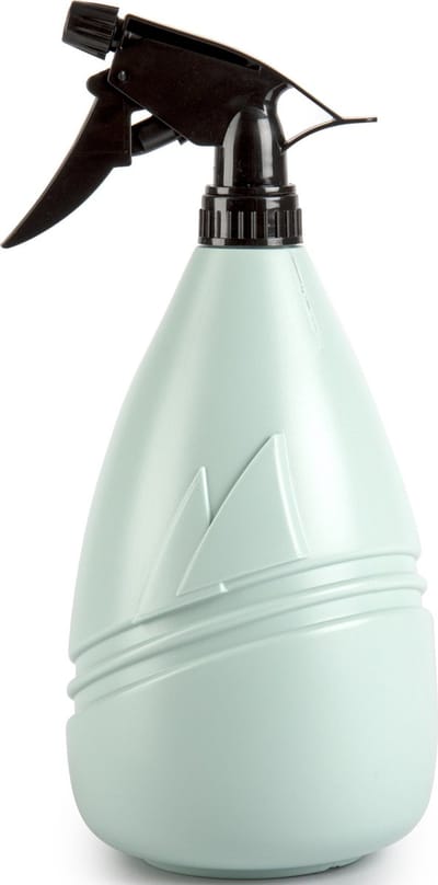 Plasticforte Plantenspuit met een inhoud van 1150 ml - mintgroen - verstuiver kop - 26 cm - kunststof