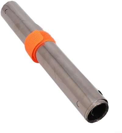 Dailygoods- Windschermblok Draagbaar - Verstelbare Hoogte - Magnetische Sluiting - Premium Titanium - Eenvoudige Opslag - Lichtgewicht - Kampeerscherm