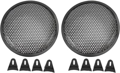 Set van 2 Universele 8 Inch Speakergrille Covers voor Auto Audio en Subwoofer