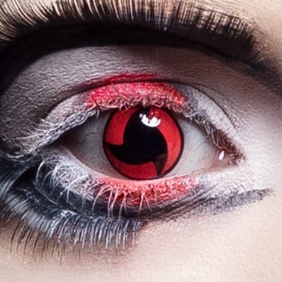 Boland - Paar 3-maandslenzen Mangekyou - Volwassenen - Halloween en Horror, Fantasy - Halloween en Horror- Fantasy