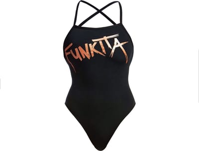 Bronzed Strapped in one piece - Dames | Funkita