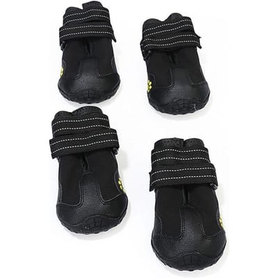 Hondenschoenen voor Hete Stoep Anti-Slip Winter Hondenschoentjes Buiten Waterdichte Hondenschoenen & Pootbeschermers voor Wandelen Lopen Rennen size 3