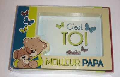 Kwikki fotokader - fotolijst - C'est toi meilleur papa