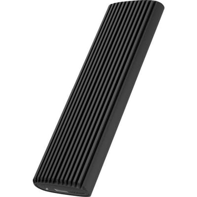ICY BOX IB-1808MCT-CU31 Extern M.2 NVMe & SATA SSD Behuizing – USB 3.2 Gen 2 Type-C®, tot 10 Gbit/s overdracht, werkzeugloos ontwerp, aluminium koelhuis met warmtepad, ondersteunt 2230/2242/2260/2280 formaten
