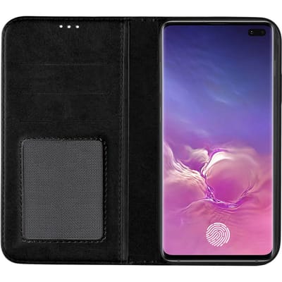 Samsung Galaxy S10 Plus Bookcase - Zwart