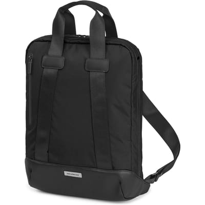 [Moleskine] Sac à dos professionnel pour ordinateur 15 pouces, rangement, ET926MTDBVK6, vert mousse, Metro, noir