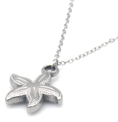 Ketting Zeester – RVS – 75cm
