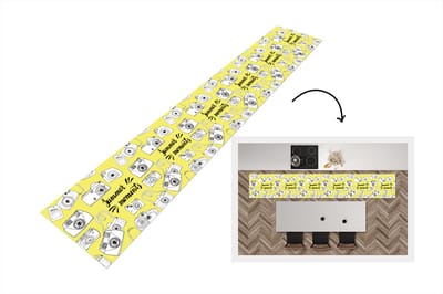 Keukenloper - Loper keuken - Camera - Zomer - Quotes - Patronen - 300x50 cm - Keukenloper vinyl