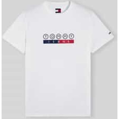 regular fit T-shirt van puur katoen met logoprint